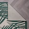 World Rug Gallery Contemporary Palm Leaf Textured Flat Weave Indoor/Outdoor Area Rug 2' x 3' Green 118GREEN2X3 - alternate 5